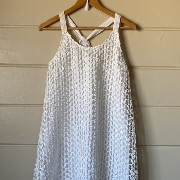 Crochet High/Low Midi Dress Size  Medium - Picture 4 of 11